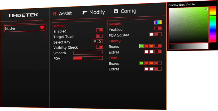 Deadlock Cheat (Undetek Menu)