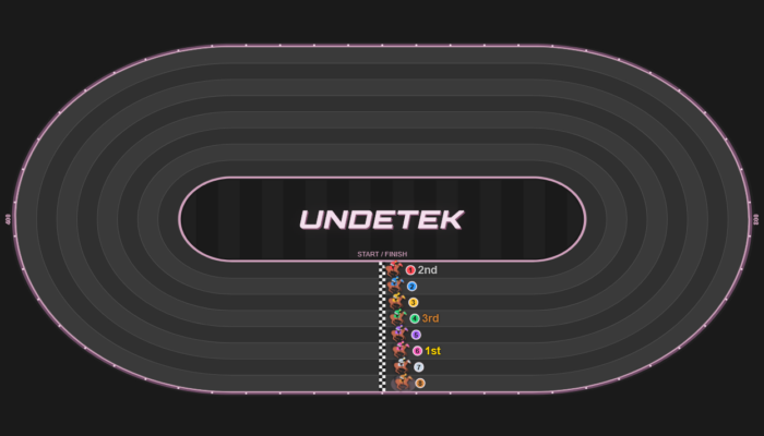 Undetek Horse Racing Simulator
